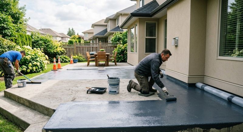 Balcony Waterproofing in Alpharetta, GA