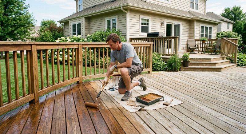 Concrete Deck Sealing in Puyallup, WA