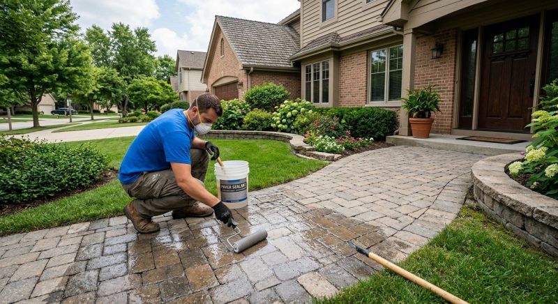 Concrete Walkway Sealing in Puyallup, WA