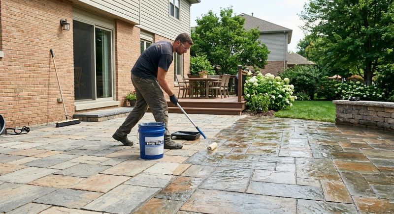 Pool Patio Sealing in Puyallup, WA