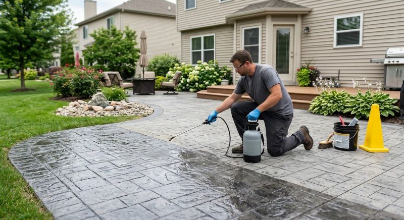 Pool Patio Sealing in Tacoma, WA
